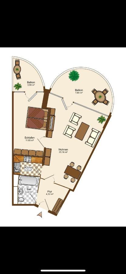 Suite-Xxi City View Hotelturm Aψβούργη Εξωτερικό φωτογραφία